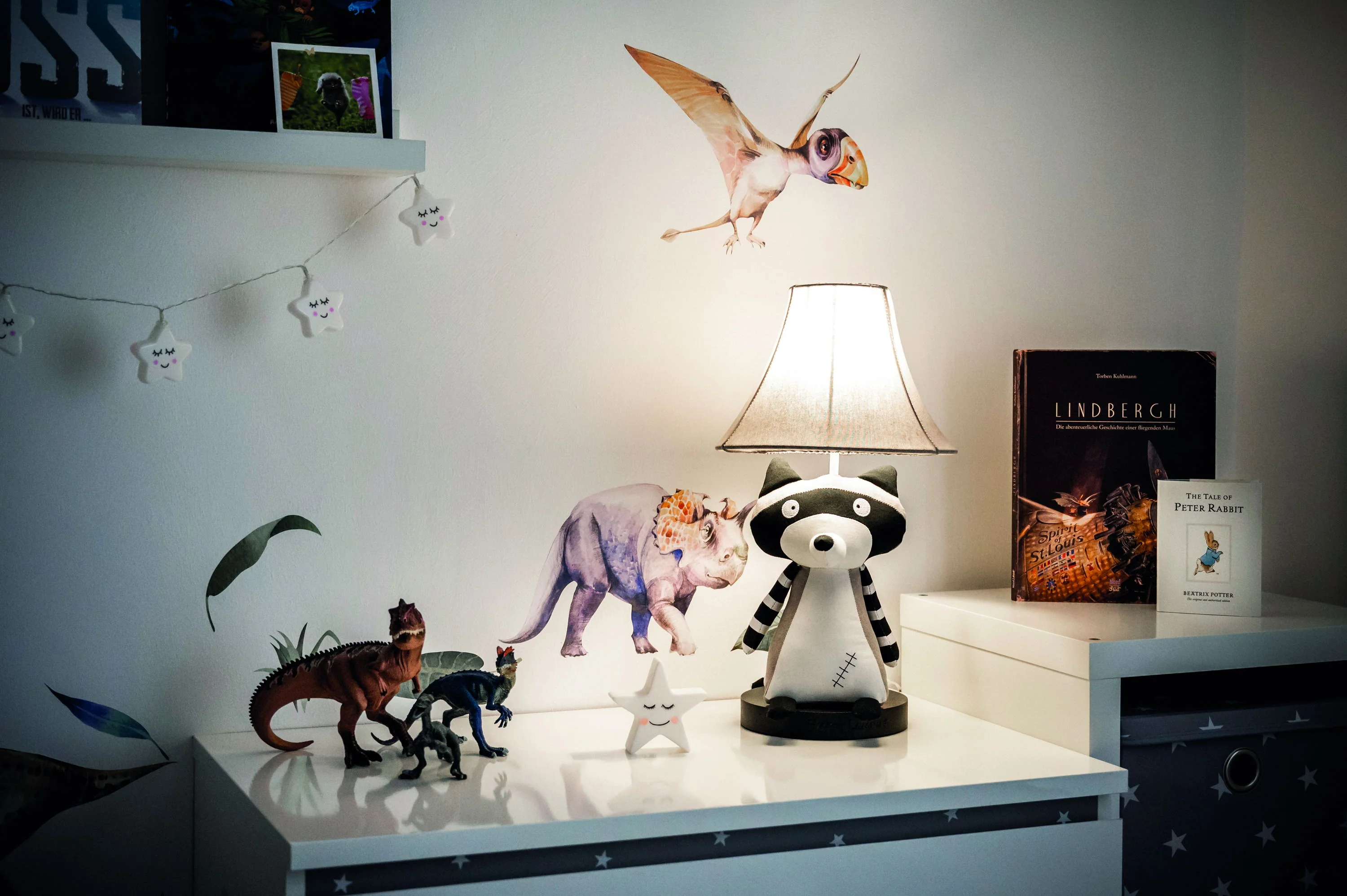 Ben der Waschbär - Stofftierlampe - Image 2