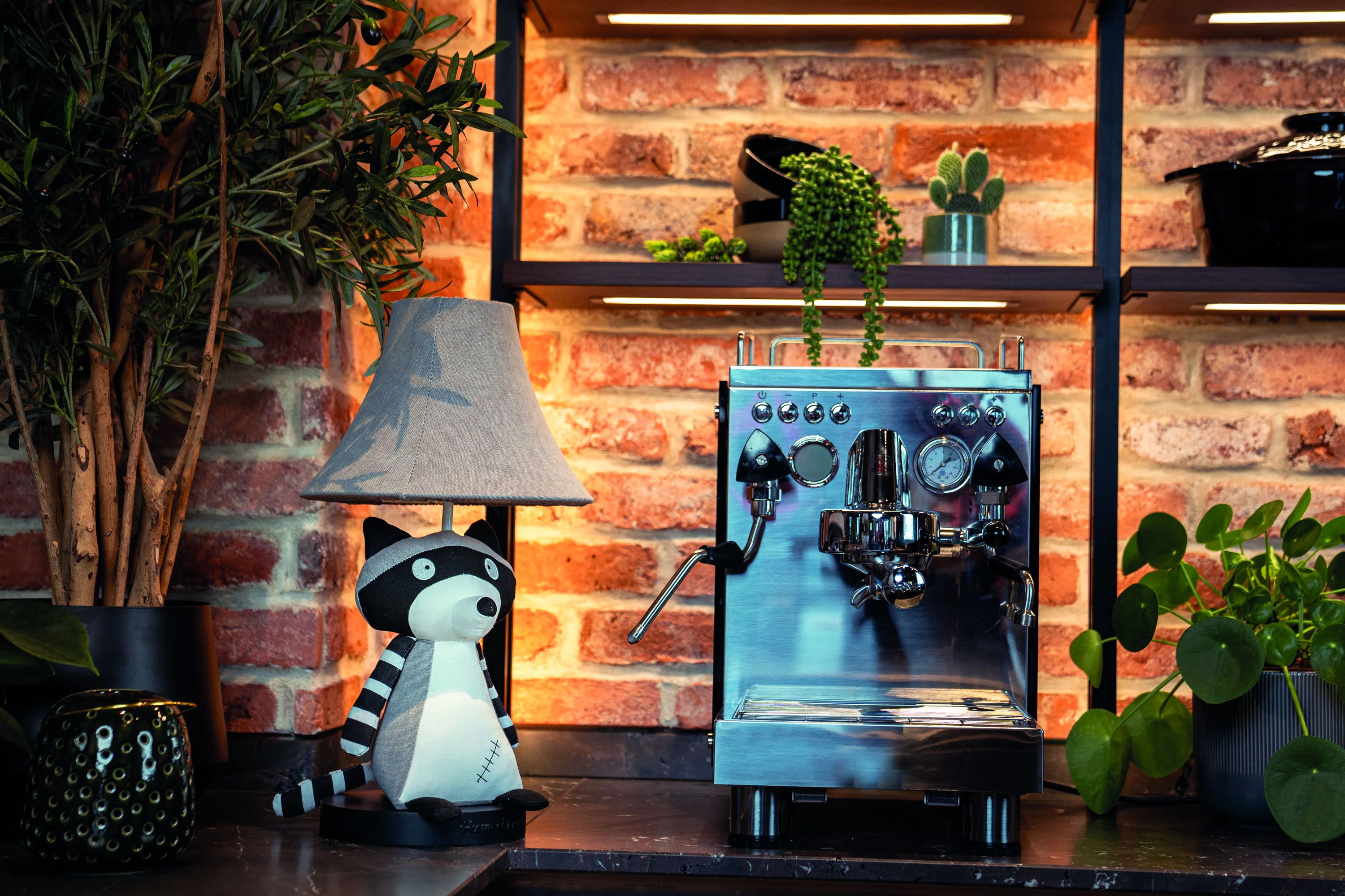 Ben der Waschbär - Stofftierlampe - Image 3
