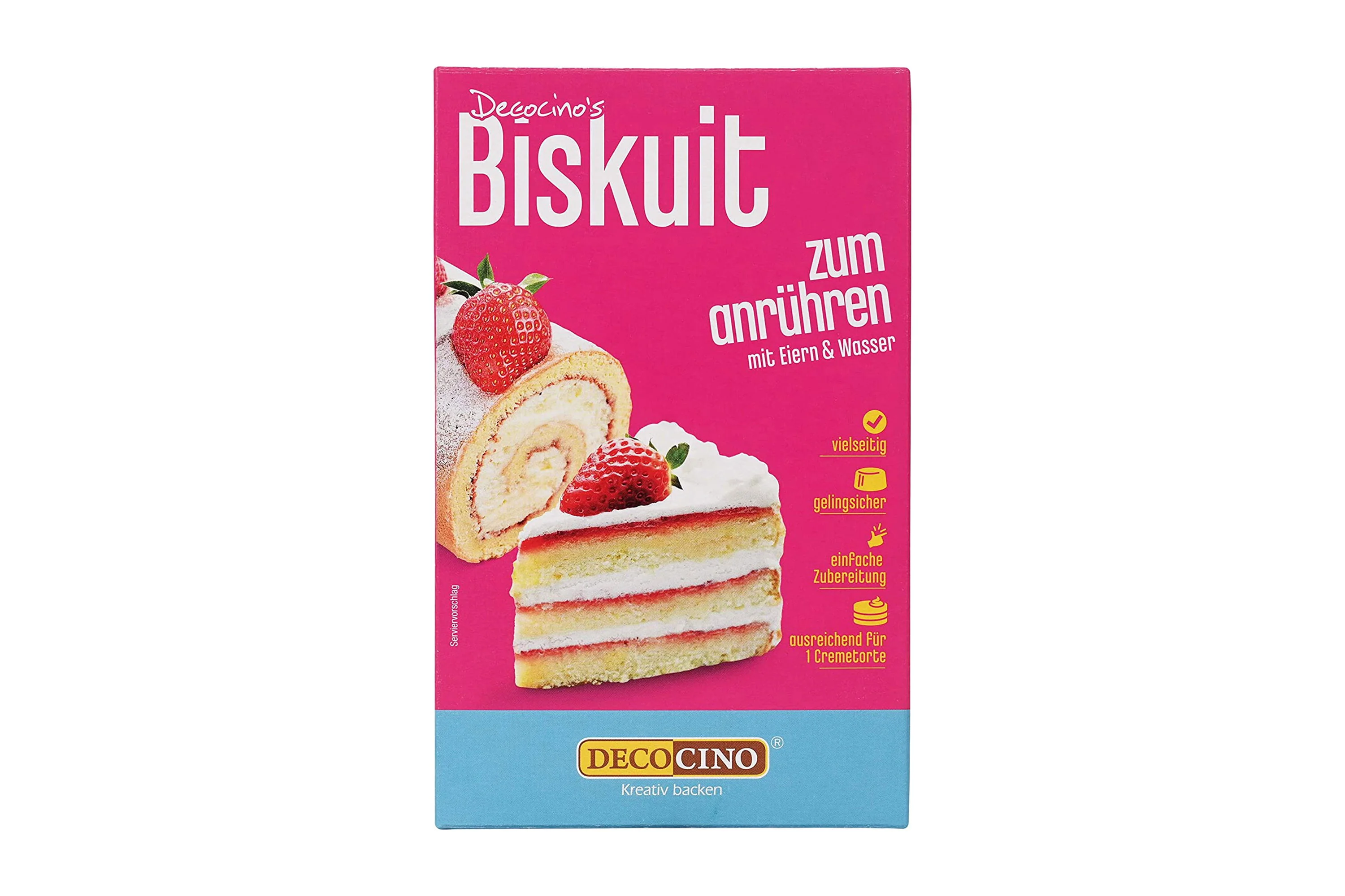 Biskuit - zum Anrühren