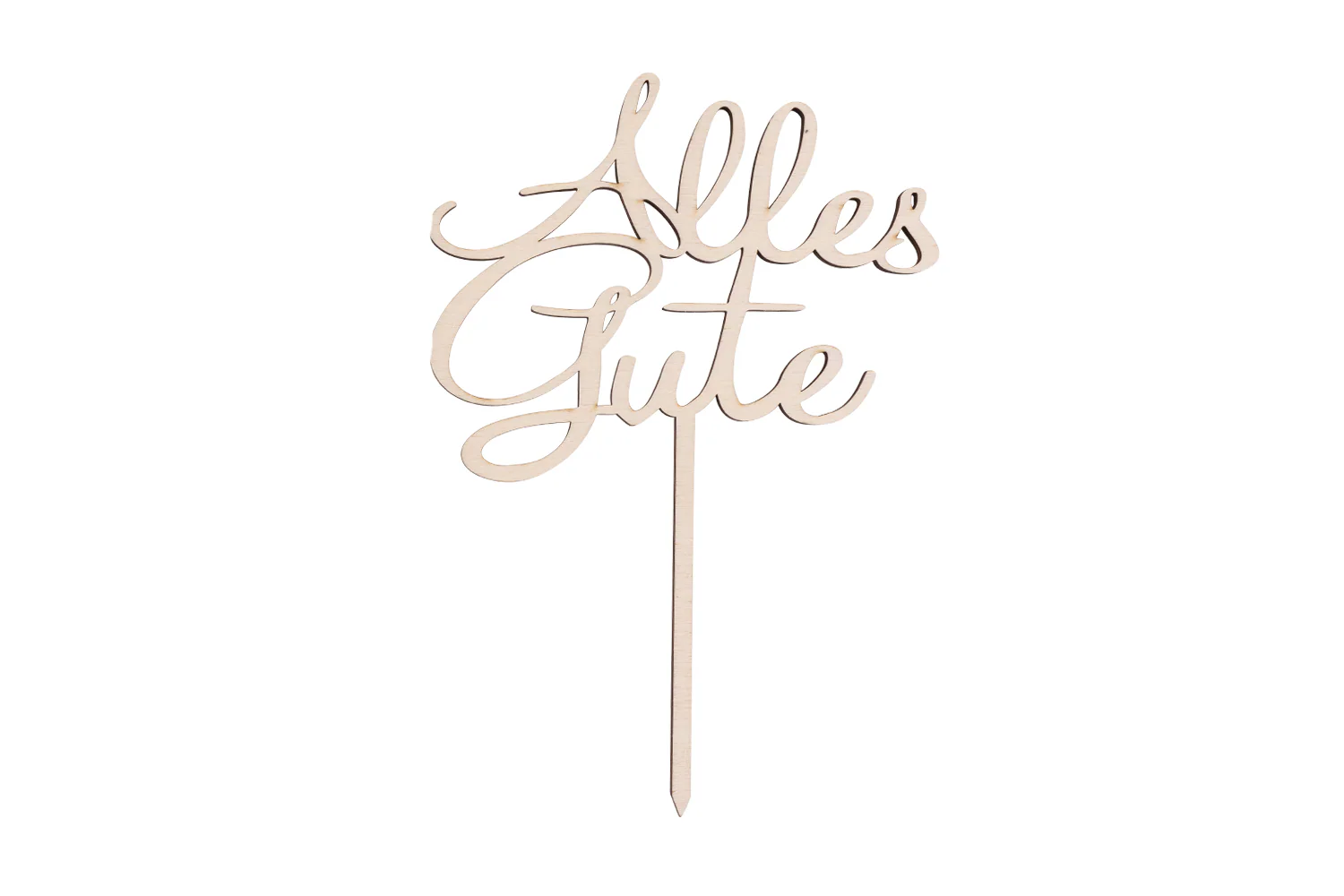 Sallys Cake Topper Sprüche - aus echtem Holz - Image 13