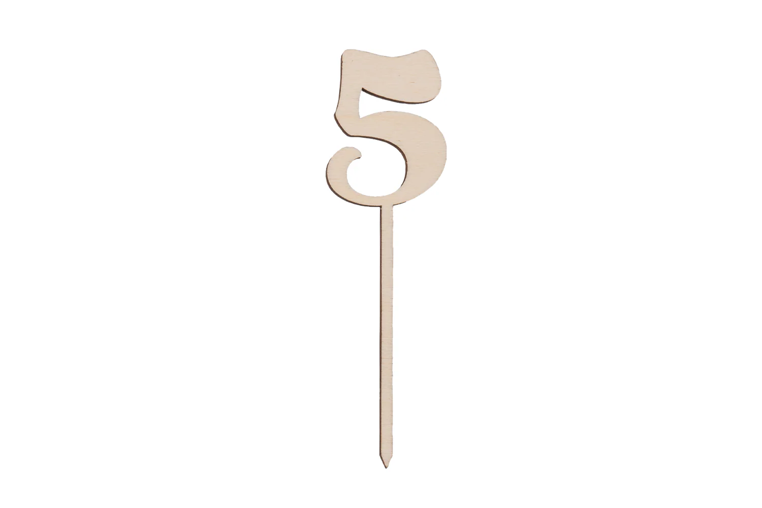 Sallys Cake Topper Zahlen - aus echtem Holz - Image 6