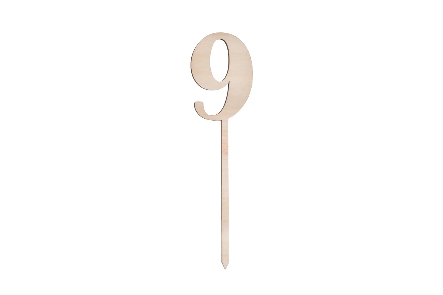 Sallys Cake Topper Zahlen - aus echtem Holz - Image 8