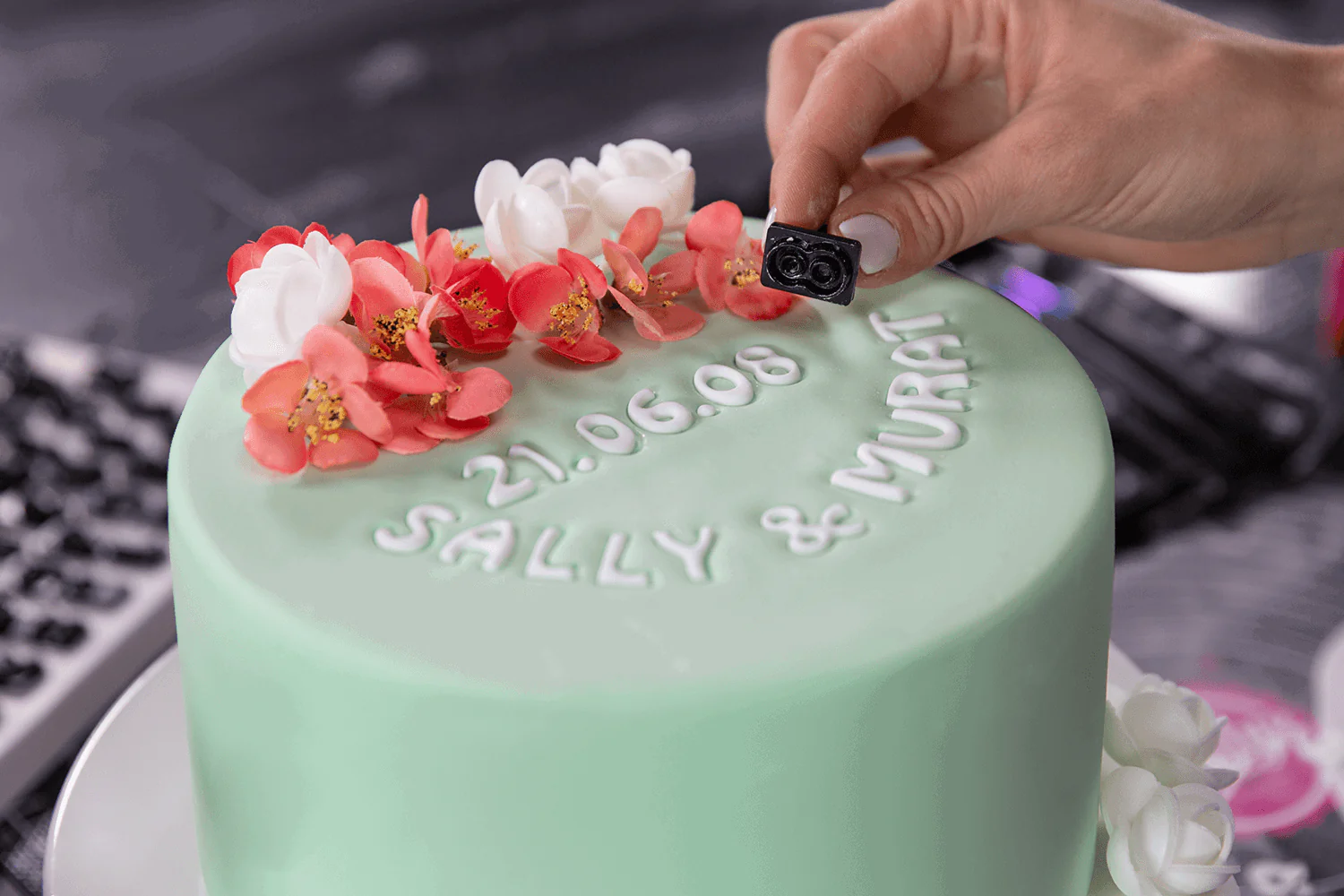 Sallys Zahlenstempel für Fondanttorten - Image 3